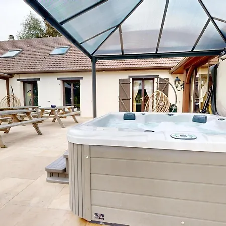 La Clef Decamp Greenland 15pers Jacuzzi Sauna Airhockey Billard * Hudimesnil