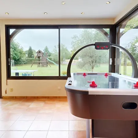 La Clef Decamp Greenland 15pers Jacuzzi Sauna Airhockey Billard Feriehus *