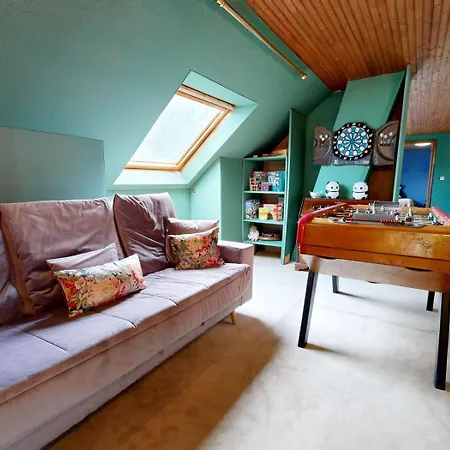 La Clef Decamp Greenland 15pers Jacuzzi Sauna Airhockey Billard