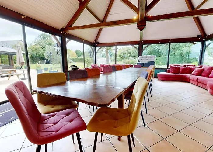 La Clef Decamp Greenland 15pers Jacuzzi Sauna Airhockey Billard *