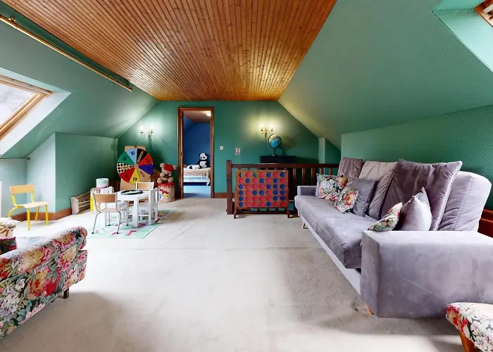 La Clef Decamp Greenland 15pers Jacuzzi Sauna Airhockey Billard * Hudimesnil