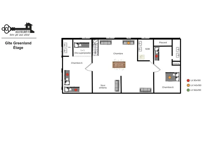 La Clef Decamp Greenland 15pers Jacuzzi Sauna Airhockey Billard Σπίτι διακοπών *